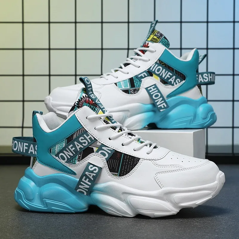 High Quality Men's Sneakers Light Comfortable Outdoor Running Shoes Breathable Platform Basketball Shoes for Men Tenis Masculino
High Quality Men's Sneakers Light Comfortable Outdoor Running Shoes Breathable Platform Basketball Shoes for Men Tenis Masculino