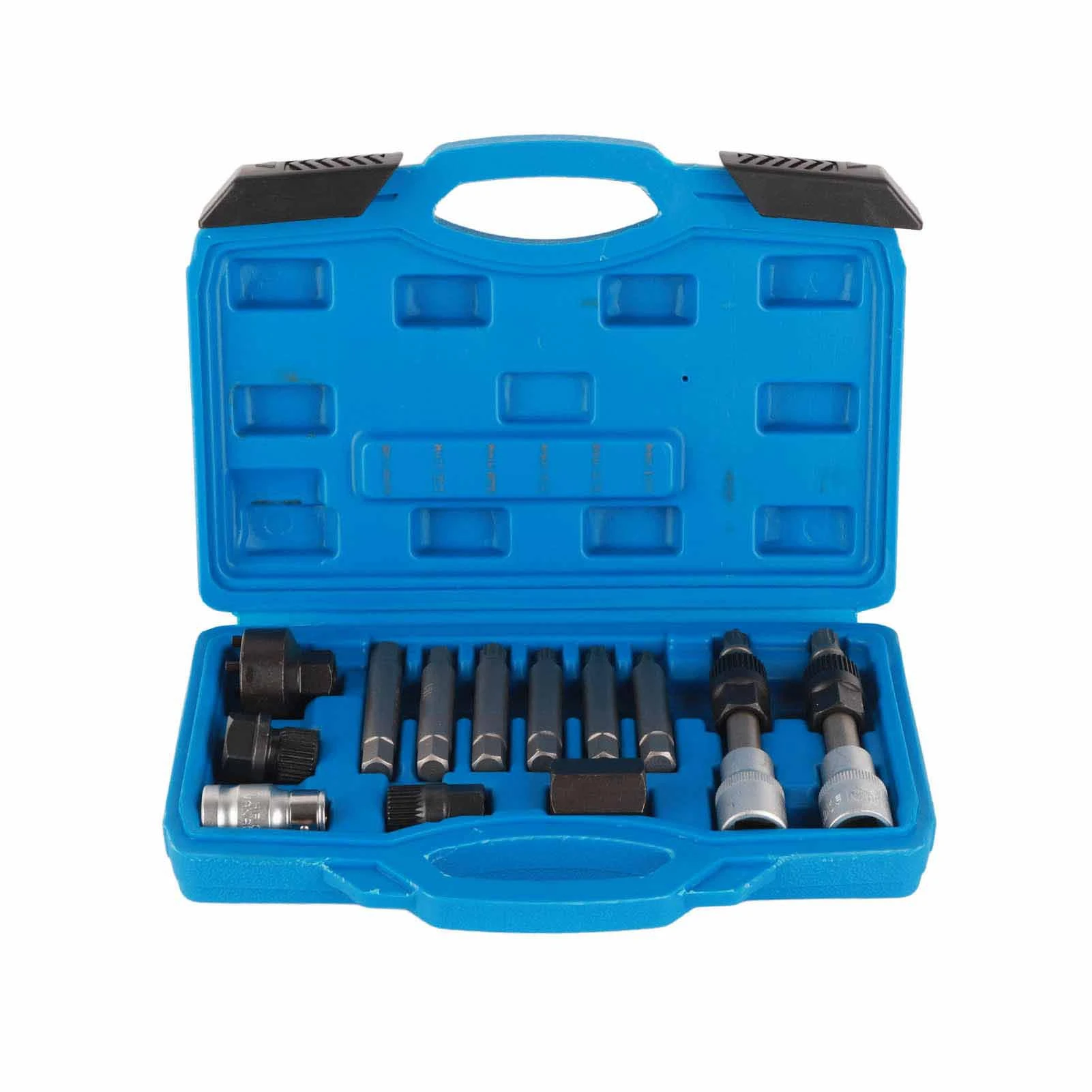 13Pcs Car Alternator Pulley Tool Kit Freewheel Removal Decoupling Puller Socket Sleeve Drills Installer Set for OAD OWC Pulleys
13Pcs Car Alternator Pulley Tool Kit Freewheel Removal Decoupling Puller Socket Sleeve Drills Installer Set for OAD OWC Pulleys