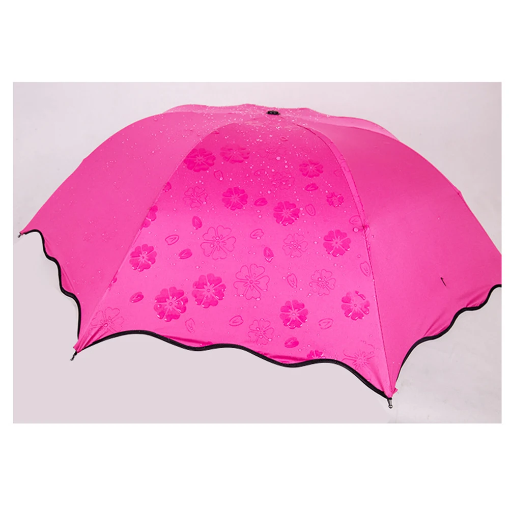 Compact 8 Ribs Waterproof Sun Umbrella Folding Travel Alloy Frame Anti UV Rays Patterned Blossom Lightweight Easy
Compact 8 Ribs Waterproof Sun Umbrella Folding Travel Alloy Frame Anti UV Rays Patterned Blossom Lightweight Easy