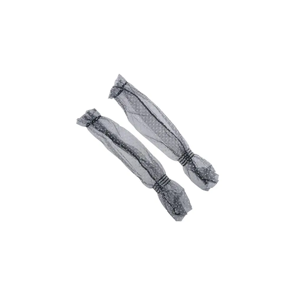 Transparent Wave Point Anti-UV Long-sleeved Glove Ice Silk Sleeves Sunscreen Sleeve Sun Protection Cover Lace Arm Warmers 
Transparent Wave Point Anti-UV Long-sleeved Glove Ice Silk Sleeves Sunscreen Sleeve Sun Protection Cover Lace Arm Warmers