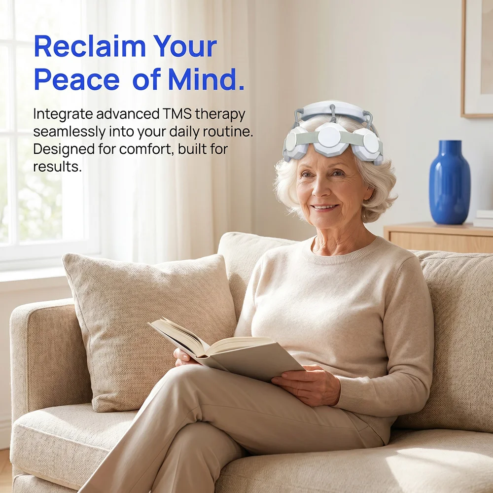 GOVW Multi-frequency RTMS Neurofeedback Device Non-invasive Brain Stimulation for Insomnia Stroke Dementia Therapy Mental Health
GOVW Multi-frequency RTMS Neurofeedback Device Non-invasive Brain Stimulation for Insomnia Stroke Dementia Therapy Mental Health