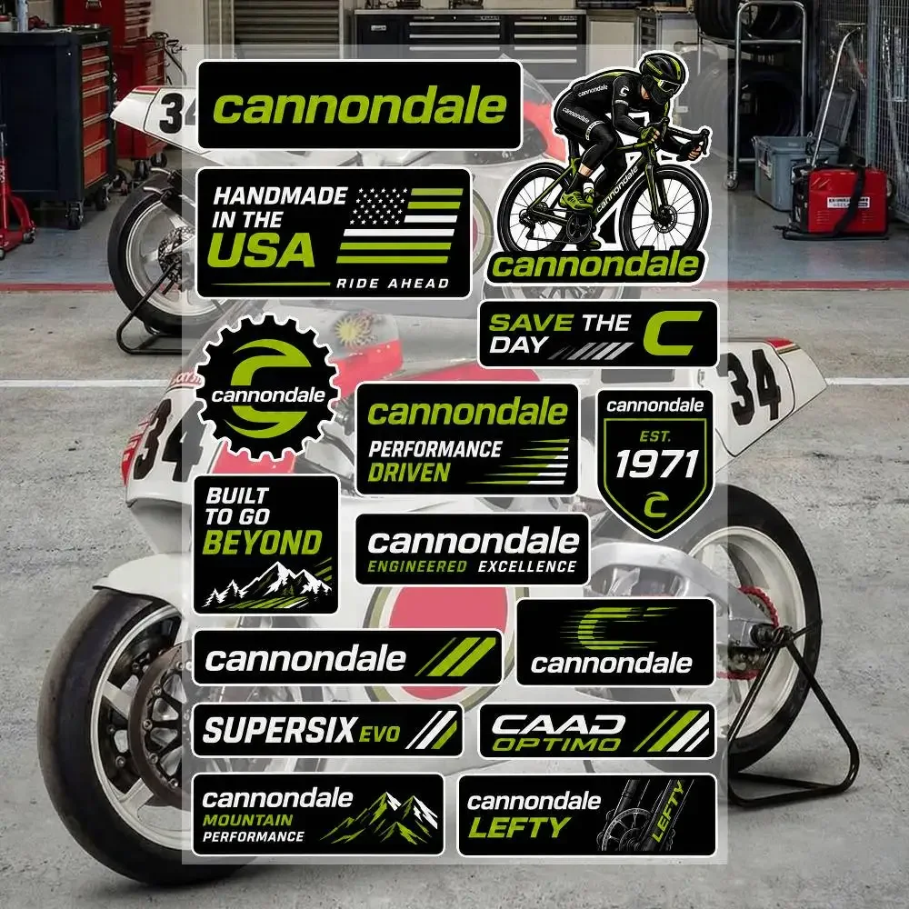 Cannondale Aesthetic Graffiti Stickers Waterproof PVC Decals for Car Motorcycle Skateboard Helmet Notebook
Cannondale Aesthetic Graffiti Stickers Waterproof PVC Decals for Car Motorcycle Skateboard Helmet Notebook