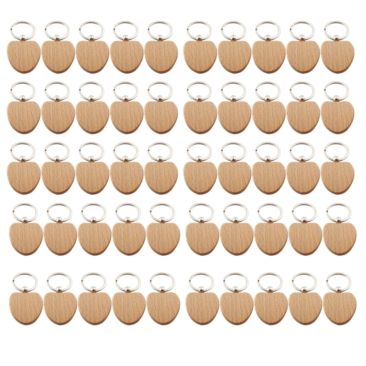 50Pcs Blank Wooden Heart-Shaped Key Chain DIY Wooden Keychain Tag Anti-Lost Wood Accessories Tags Can-Engrave DIY Gifts
50Pcs Blank Wooden Heart-Shaped Key Chain DIY Wooden Keychain Tag Anti-Lost Wood Accessories Tags Can-Engrave DIY Gifts