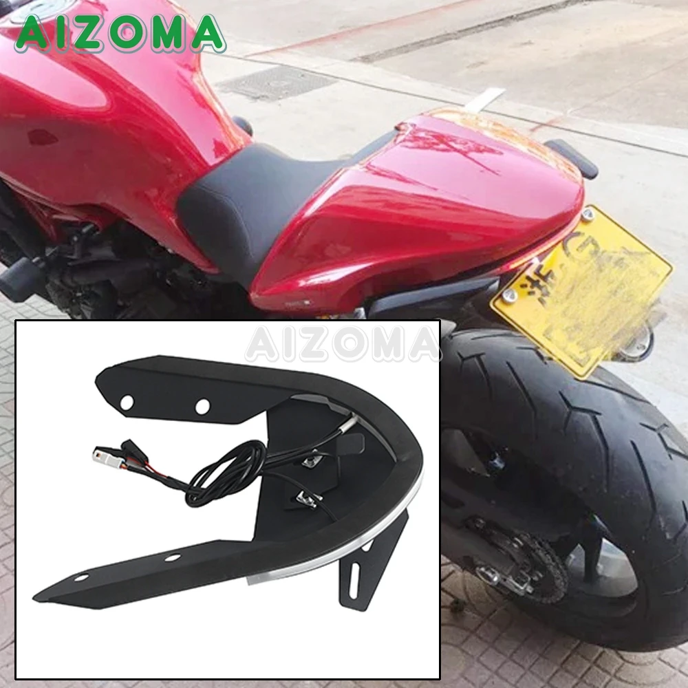 Flowing Switchback Tidy Fender Eliminator Kit For Ducati Monster 1200 S 821 2014-2017 LED Tail Brake Light License Plate Bracket
Flowing Switchback Tidy Fender Eliminator Kit For Ducati Monster 1200 S 821 2014-2017 LED Tail Brake Light License Plate Bracket