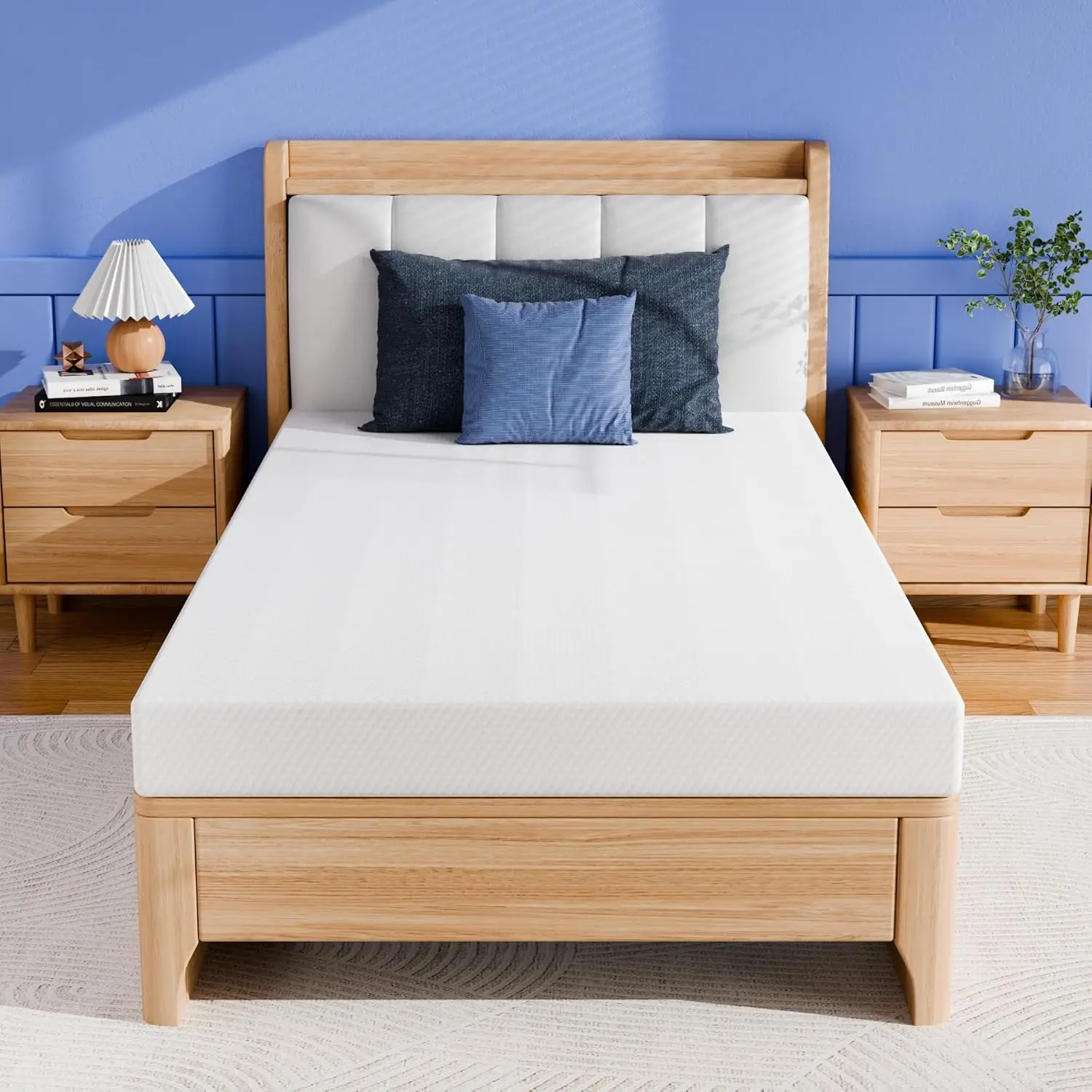 5" Gel Memory Foam Twin Kids Mattress Fiberglass-Free CertiPUR-US Cooling Washable Cover Medium Firm 75x39x5, Customized
5" Gel Memory Foam Twin Kids Mattress Fiberglass-Free CertiPUR-US Cooling Washable Cover Medium Firm 75x39x5, Customized