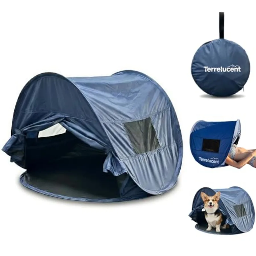 Pop up Beach Tent for Head Small Sun Shade Canopy Mini Pet Tent for Dog and Cat Portable Head Sun Shelter for Beach Sunbathing
Pop up Beach Tent for Head Small Sun Shade Canopy Mini Pet Tent for Dog and Cat Portable Head Sun Shelter for Beach Sunbathing