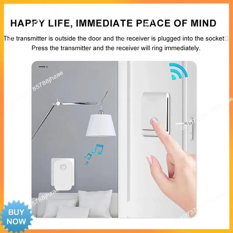 A10R 433 МГц самогенерирующийся беспроводной дверной звонок 38 мелодий Dingdong дверной звонок пейджер для пожилых людей для умного дома
A10R 433 МГц самогенерирующийся беспроводной дверной звонок 38 мелодий Dingdong дверной звонок пейджер для пожилых людей для умного дома