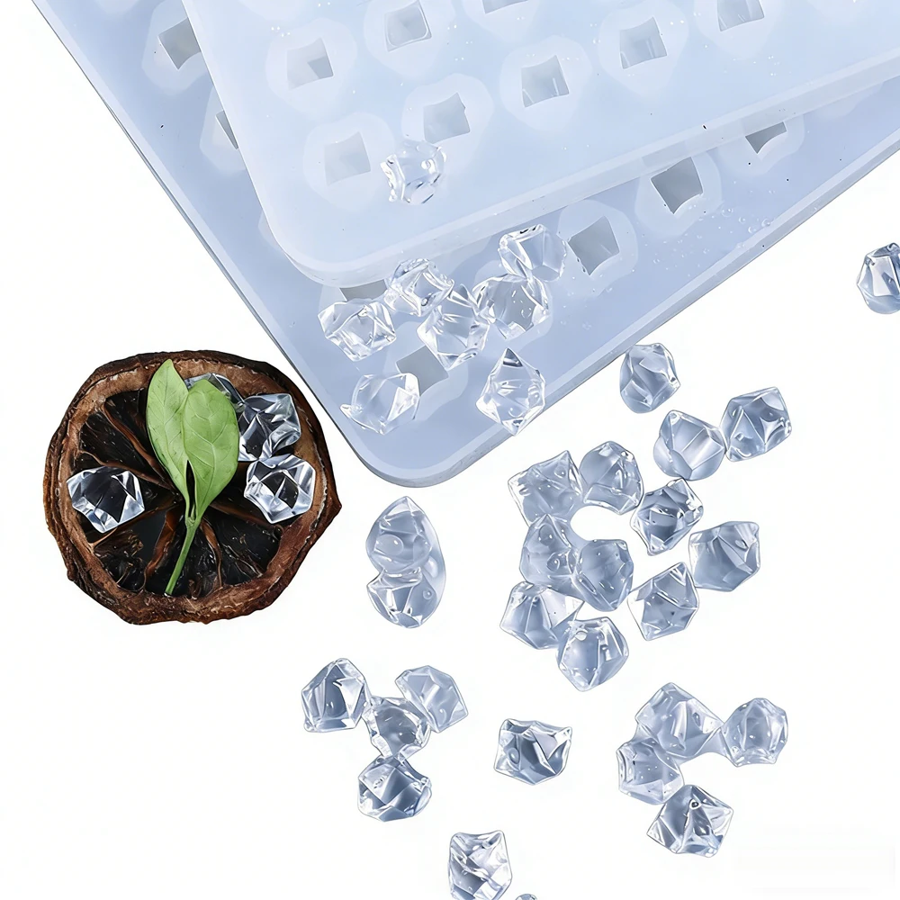 1=60pcs Diamond Shaped Ice Cube Beading UV Epoxy Resin Silicone Molds Jewelry Making Tool Hard UV Resin Jewelry Mold
1=60pcs Diamond Shaped Ice Cube Beading UV Epoxy Resin Silicone Molds Jewelry Making Tool Hard UV Resin Jewelry Mold