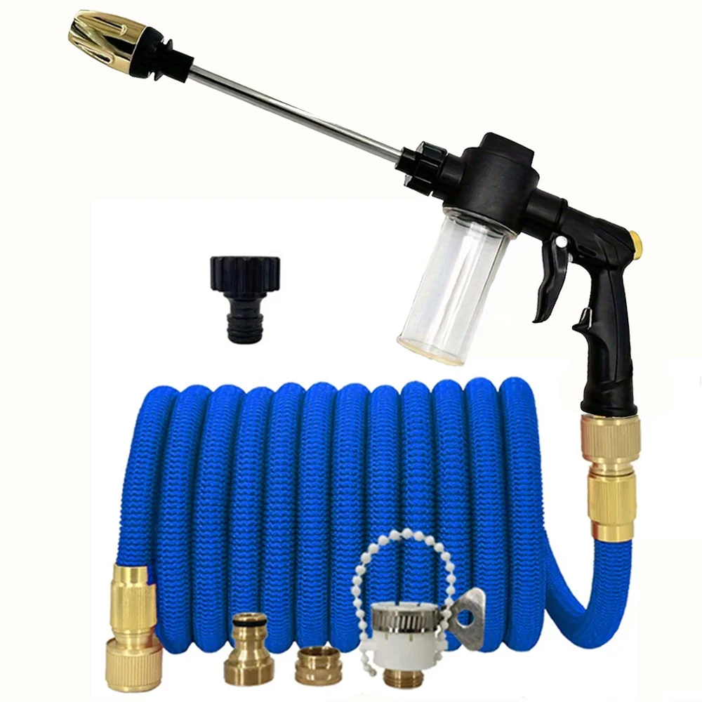 Expandable Garden Hose Long Rod Nozzle Magic Hose Pipe High-Pressure Car Wash Hose Adjustable Spray Flexible Home Garden Waterin
Expandable Garden Hose Long Rod Nozzle Magic Hose Pipe High-Pressure Car Wash Hose Adjustable Spray Flexible Home Garden Waterin
