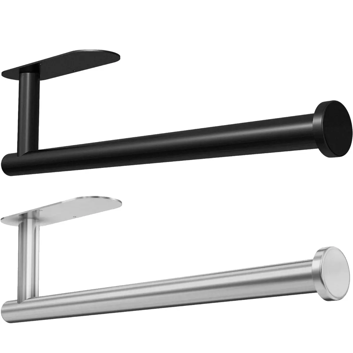 Держатель для бумажных полотенец под шкафом, настенное крепление для кухонных полотенец, самоклеящаяся планка, стойка, нержавеющая сталь 13 дюймов
Держатель для бумажных полотенец под шкафом, настенное крепление для кухонных полотенец, самоклеящаяся планка, стойка, нержавеющая сталь 13 дюймов