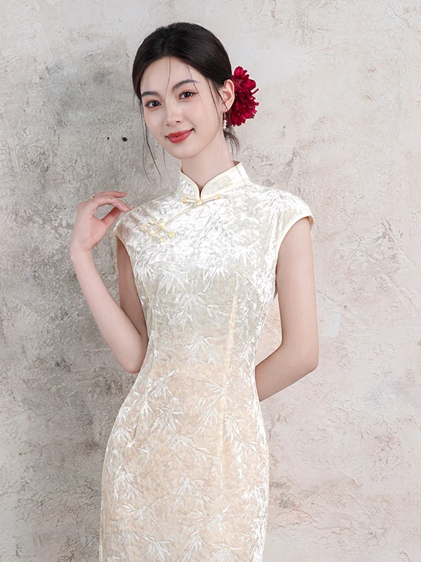 New 2026 Long Dr in Apricot Color Slimming Chinese Sle Daily Wear Breathable Low Slit Svel Midi Dr
New 2026 Long Dr in Apricot Color Slimming Chinese Sle Daily Wear Breathable Low Slit Svel Midi Dr