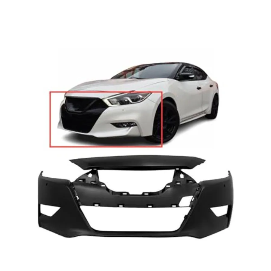 Front Bumper Cover for 2016-2018 Nissan Maxima SL SR SV Platinum Compatible Paint Ready 620224RB1H NI1000310
Front Bumper Cover for 2016-2018 Nissan Maxima SL SR SV Platinum Compatible Paint Ready 620224RB1H NI1000310