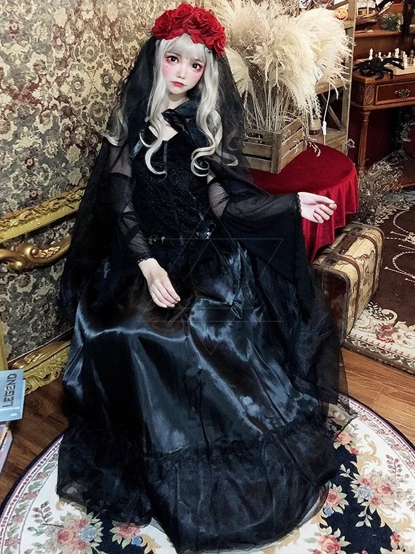 Halloween Ghost Bride Cosplay Long Skirt Girls Costume Elegant Traditional Chinese Long Dress Women's Fashion Stage Wear
Halloween Ghost Bride Cosplay Long Skirt Girls Costume Elegant Traditional Chinese Long Dress Women's Fashion Stage Wear