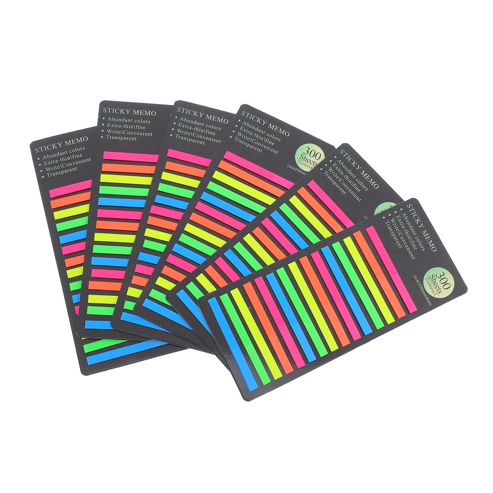 1800pcs Transparent Long Strip Index Tabs Pet Sticky Page Markers Book Annotation Journal Notebooks Office Use Adhesive
1800pcs Transparent Long Strip Index Tabs Pet Sticky Page Markers Book Annotation Journal Notebooks Office Use Adhesive