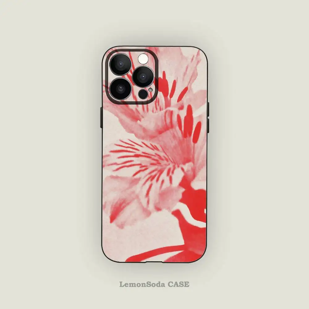 Vintage Red Floral Print Phone Case Black Silicone Matte Phone Case For Iphone 17 Air 16 15 14 13 12 11 Pro Max TPU Soft Case
Vintage Red Floral Print Phone Case Black Silicone Matte Phone Case For Iphone 17 Air 16 15 14 13 12 11 Pro Max TPU Soft Case