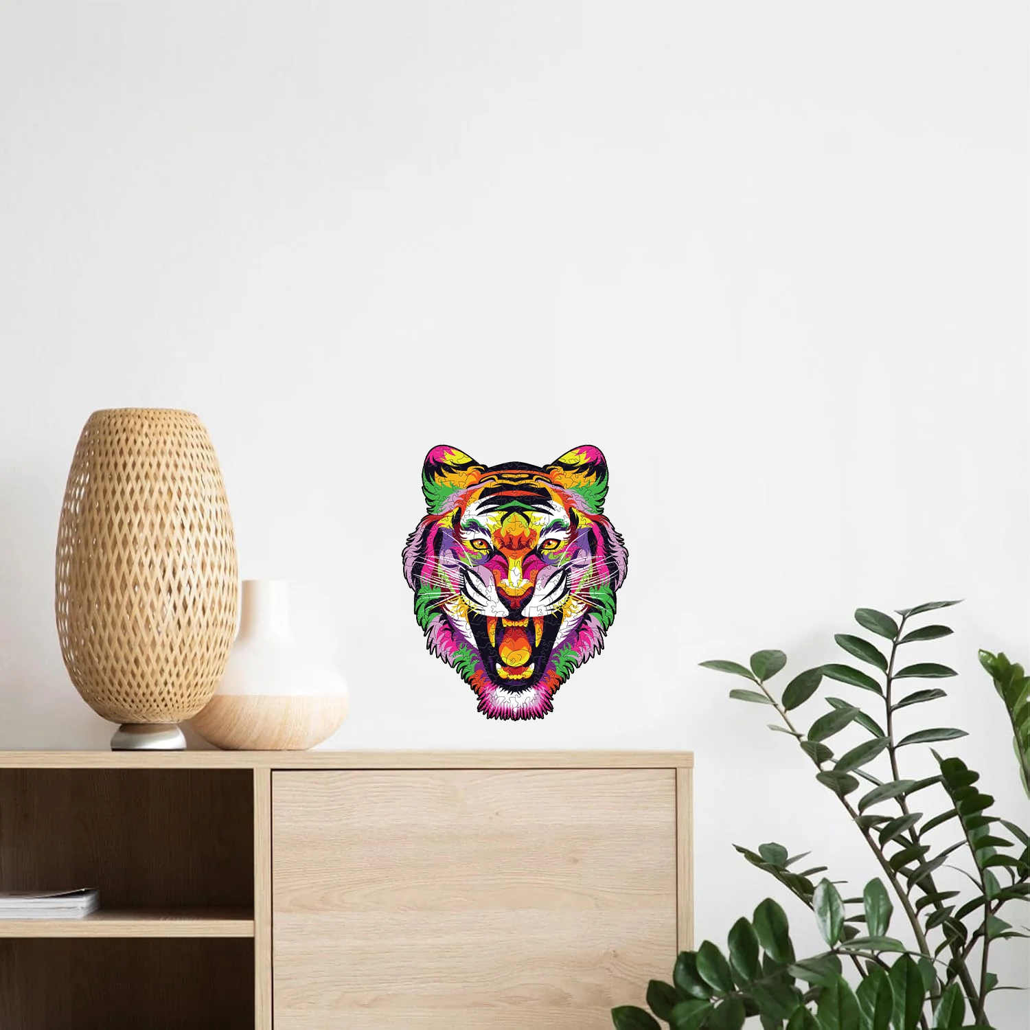 Pop Art Roaring Tiger 3D Wooden Puzzles for Adults Neon Rainbow Shaped Wood Jigsaw Puzzle Brain Teasers Hobby Craft Gift
Pop Art Roaring Tiger 3D Wooden Puzzles for Adults Neon Rainbow Shaped Wood Jigsaw Puzzle Brain Teasers Hobby Craft Gift