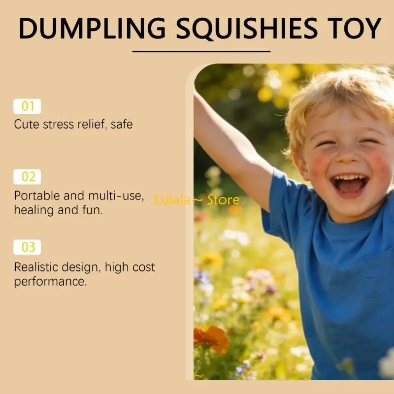 Y4QA Large Steamed Stuffed Bun Squeeze Toy Hand Therapy Exercise Gadget
Y4QA Large Steamed Stuffed Bun Squeeze Toy Hand Therapy Exercise Gadget