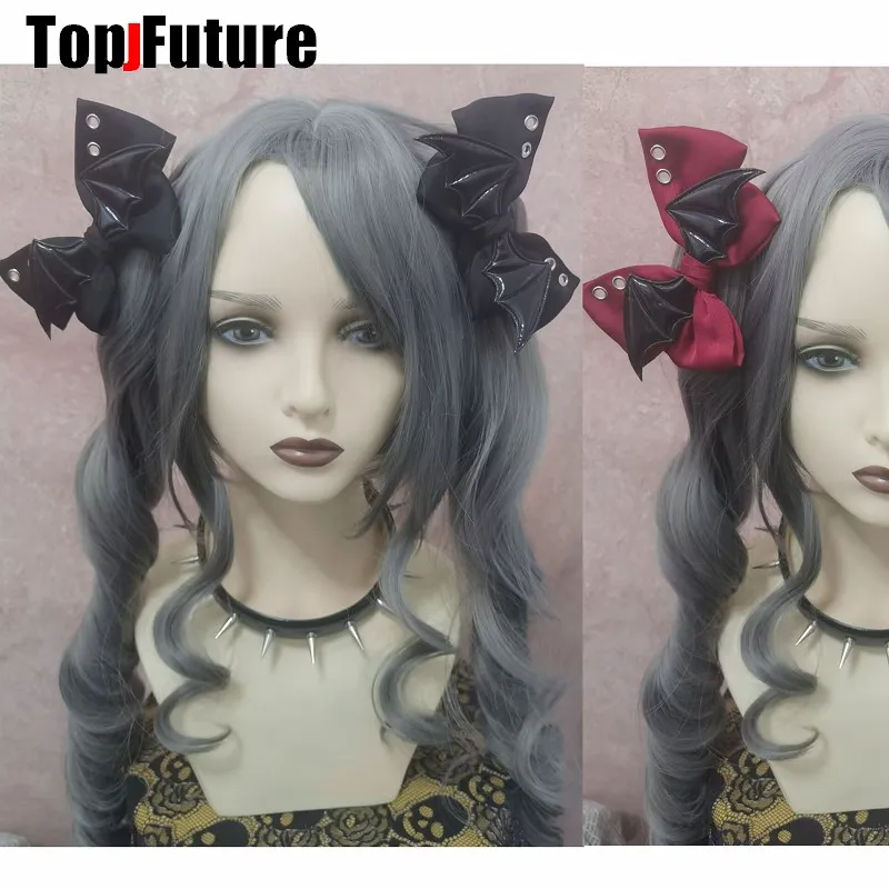 Women Y2K girl Harajuku Gothic Lolita Steampunk Punk Halloween Cosplay Hairpin Hair Accessories Ponytails Hair pins Hair clip
Women Y2K girl Harajuku Gothic Lolita Steampunk Punk Halloween Cosplay Hairpin Hair Accessories Ponytails Hair pins Hair clip