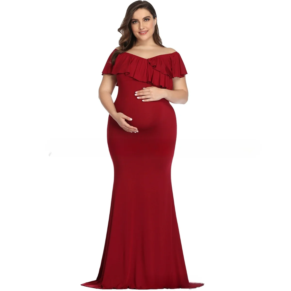 Summer Pregnancy dresses Comfortable Breathable Sexy Fashion Solid Color Skirt Maternity Photoshoot Dress Pregnancy Wear
Summer Pregnancy dresses Comfortable Breathable Sexy Fashion Solid Color Skirt Maternity Photoshoot Dress Pregnancy Wear