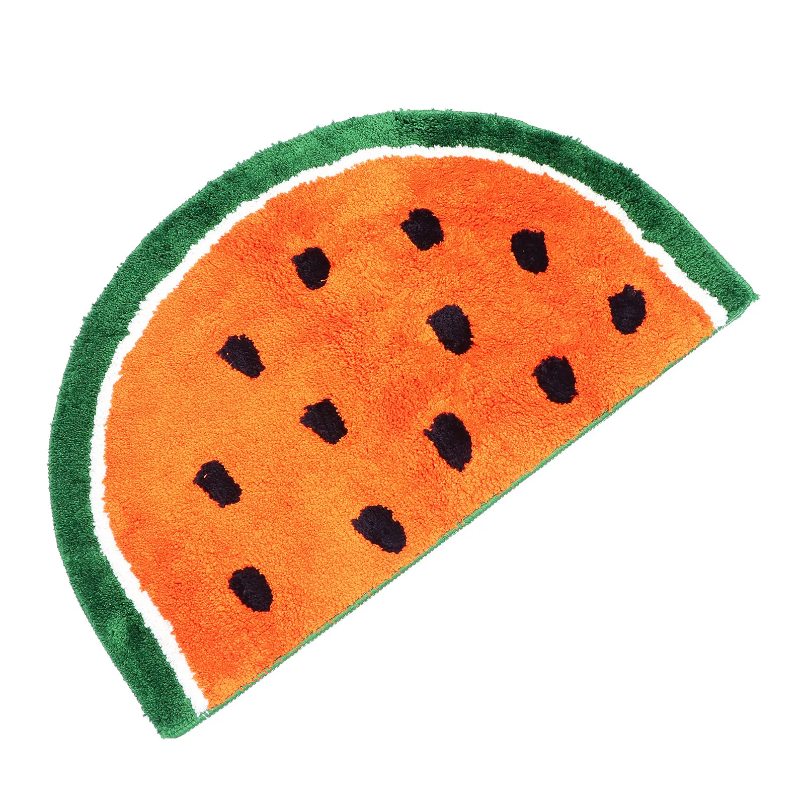 Cartoon Watermelon Pattern Bathroom Door Mat Non-Slip Half Circle Bath Mat Flexible Indoor Floor Rug Home Decor Anti-Skid Area
Cartoon Watermelon Pattern Bathroom Door Mat Non-Slip Half Circle Bath Mat Flexible Indoor Floor Rug Home Decor Anti-Skid Area
