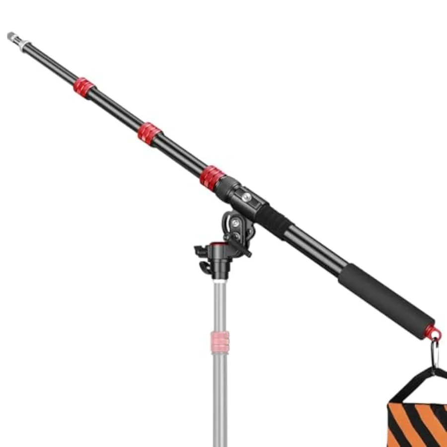 Adjustable Extension Boom Arm for Light and C-Stands - 67" to 22" Lightweight Portable Adjustable Flash and Fill Light for Phot
Adjustable Extension Boom Arm for Light and C-Stands - 67" to 22" Lightweight Portable Adjustable Flash and Fill Light for Phot