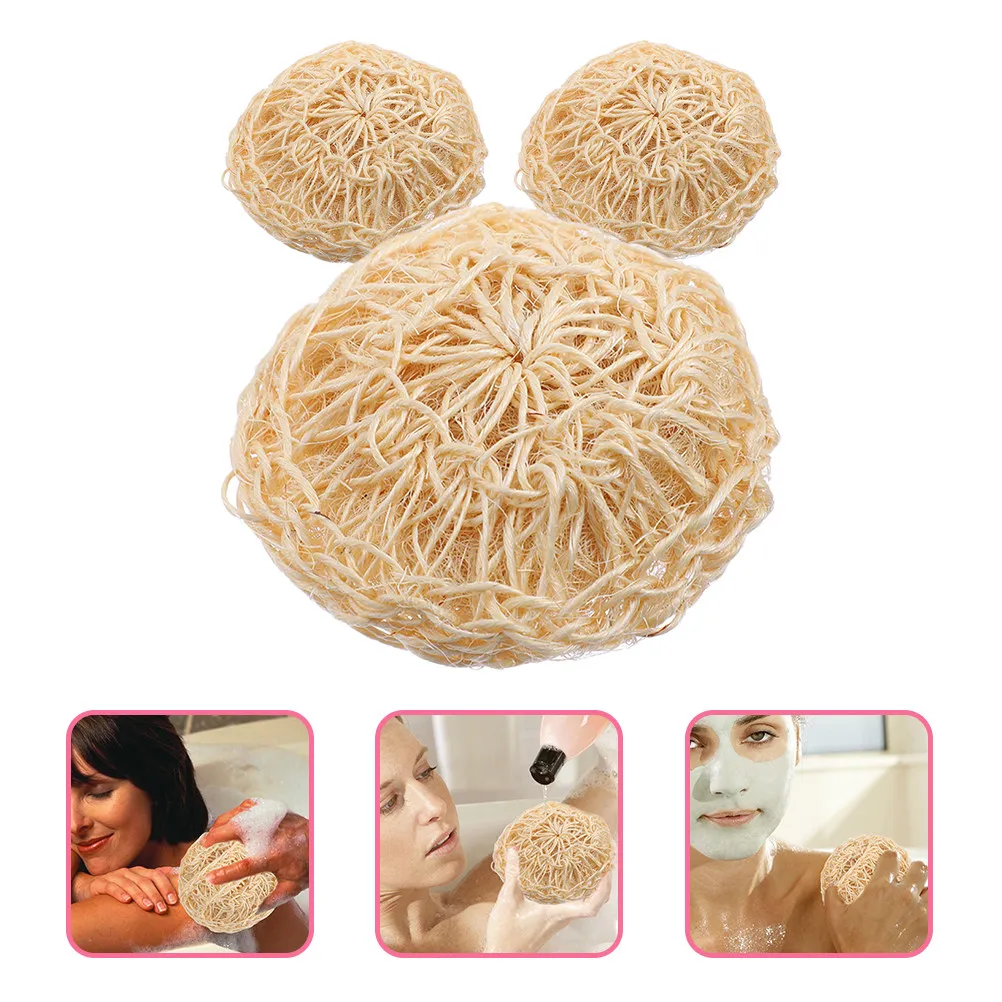 3Pcs Sisal Body Scrubbers Soft Bath Shower Balls Gentle Exfoliating Skin Cleansing Shower Supplies for Baby Sensitive Skin
3Pcs Sisal Body Scrubbers Soft Bath Shower Balls Gentle Exfoliating Skin Cleansing Shower Supplies for Baby Sensitive Skin