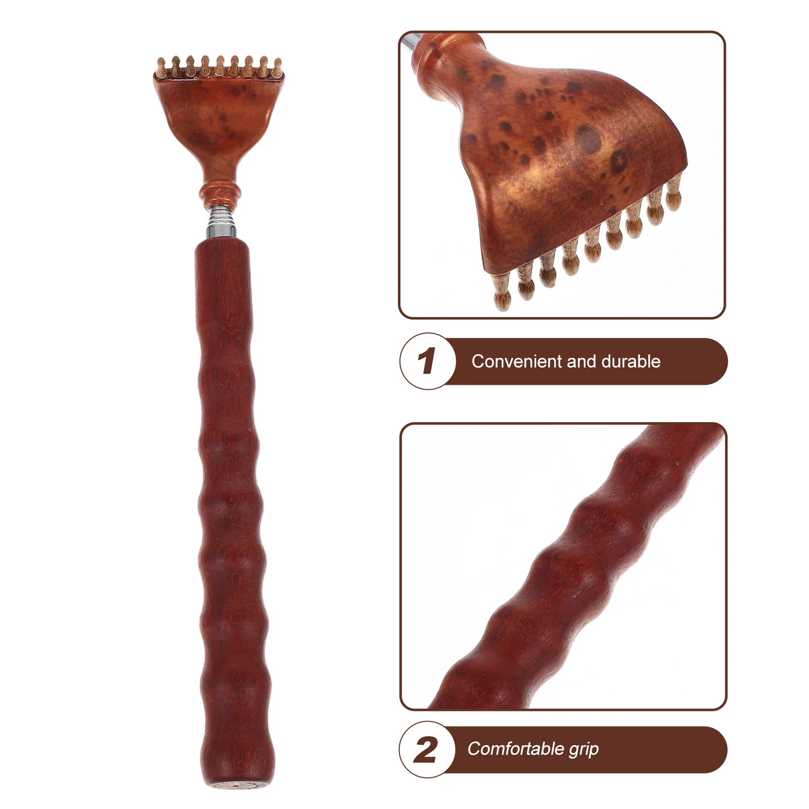 Telescopic Backscratcher Portable Body Scratcher Household Back Massager Convenient Scratch Tool Durable Light Weight Easy Carry
Telescopic Backscratcher Portable Body Scratcher Household Back Massager Convenient Scratch Tool Durable Light Weight Easy Carry