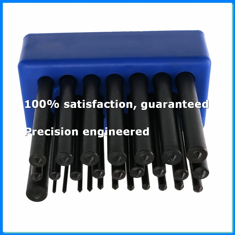 Hole Transfer Punch Set for Steel Ransfer Punch Set,28 Piece,Heat Treated Alloy Steel,3/32 Inch-1/2 Inch-A49I
Hole Transfer Punch Set for Steel Ransfer Punch Set,28 Piece,Heat Treated Alloy Steel,3/32 Inch-1/2 Inch-A49I