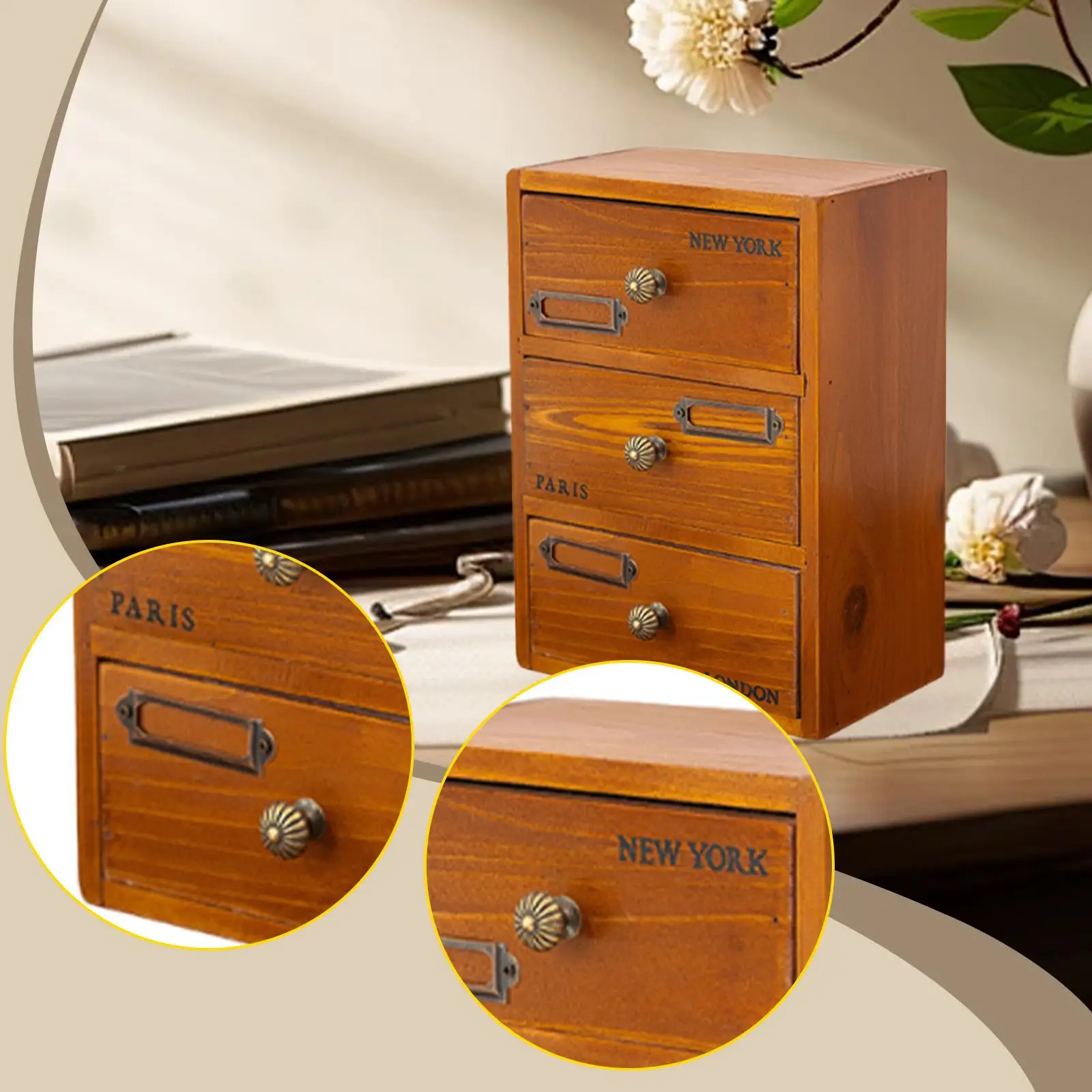 Makeup Organizer Earring Box Cosmetic Display Case for Dresser Dorm Rings
Makeup Organizer Earring Box Cosmetic Display Case for Dresser Dorm Rings