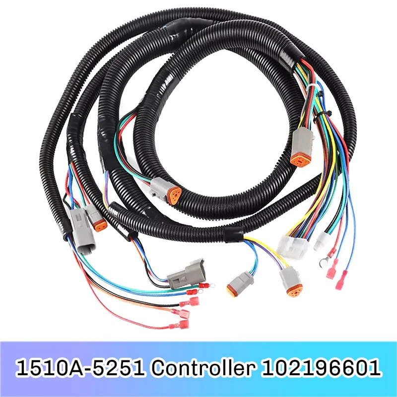 Controller Wire Harness Set For Golf Cart Club Car DS-Black 1510A-5251 Controller 102196601
Controller Wire Harness Set For Golf Cart Club Car DS-Black 1510A-5251 Controller 102196601