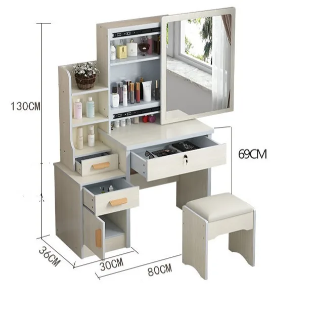 Small apartment dresser simple modern bedroom storage disassembly dressing table storage cabinet economical dressing table
Small apartment dresser simple modern bedroom storage disassembly dressing table storage cabinet economical dressing table