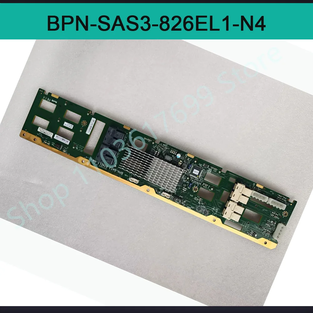 3.5-inch 12-disk Backplane Expansion backplane 12g BPN-SAS3-826EL1-N4
3.5-inch 12-disk Backplane Expansion backplane 12g BPN-SAS3-826EL1-N4