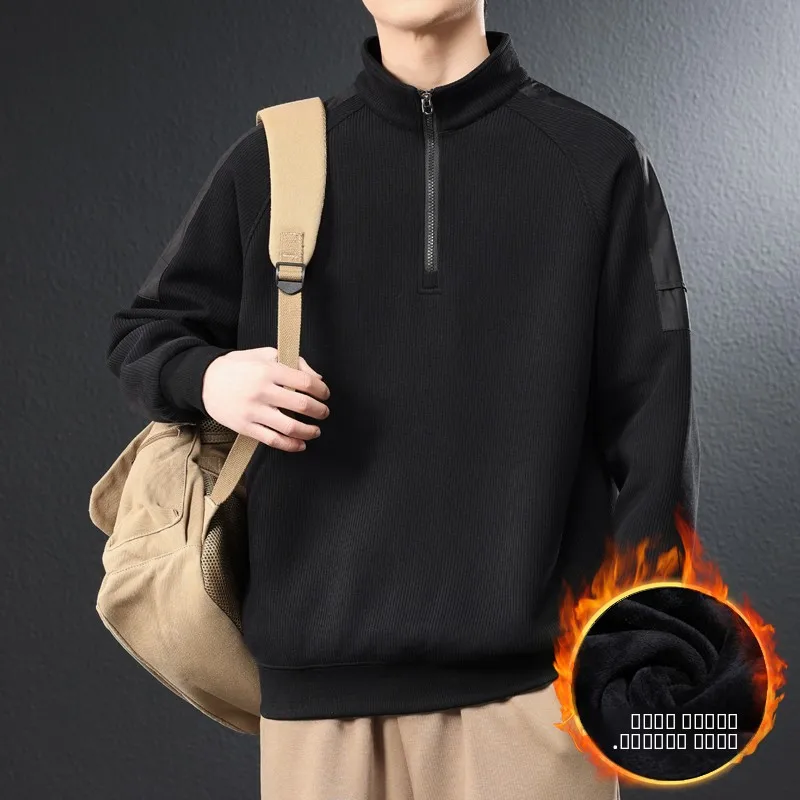 Loose Fit Men's Hoodie f Zip Long Sve Base Layer irt Casual Loose Comfortable Breathable Sweatirt for Spring Autumn
Loose Fit Men's Hoodie f Zip Long Sve Base Layer irt Casual Loose Comfortable Breathable Sweatirt for Spring Autumn