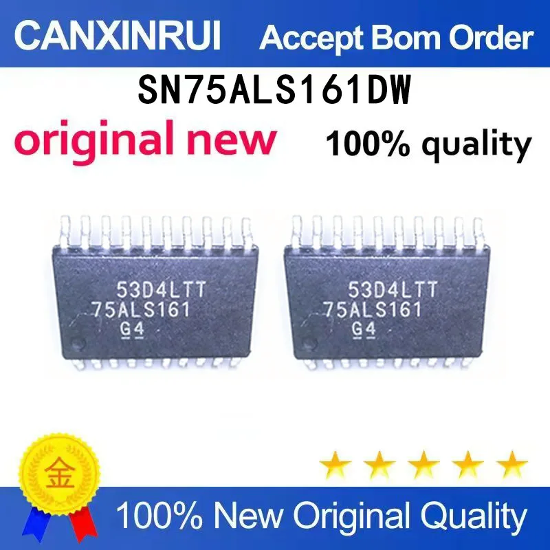 (5-100 pieces)New stock SN75ALS161DW 75ALS161 SOP20
(5-100 pieces)New stock SN75ALS161DW 75ALS161 SOP20