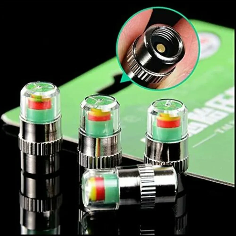 4 Pcs Car Auto Tire Monitor Valve Dust Cap Car Tyre Tire Pressure Gauge Indicator Alert Tpms Monitoring Valve External Detection
4 Pcs Car Auto Tire Monitor Valve Dust Cap Car Tyre Tire Pressure Gauge Indicator Alert Tpms Monitoring Valve External Detection