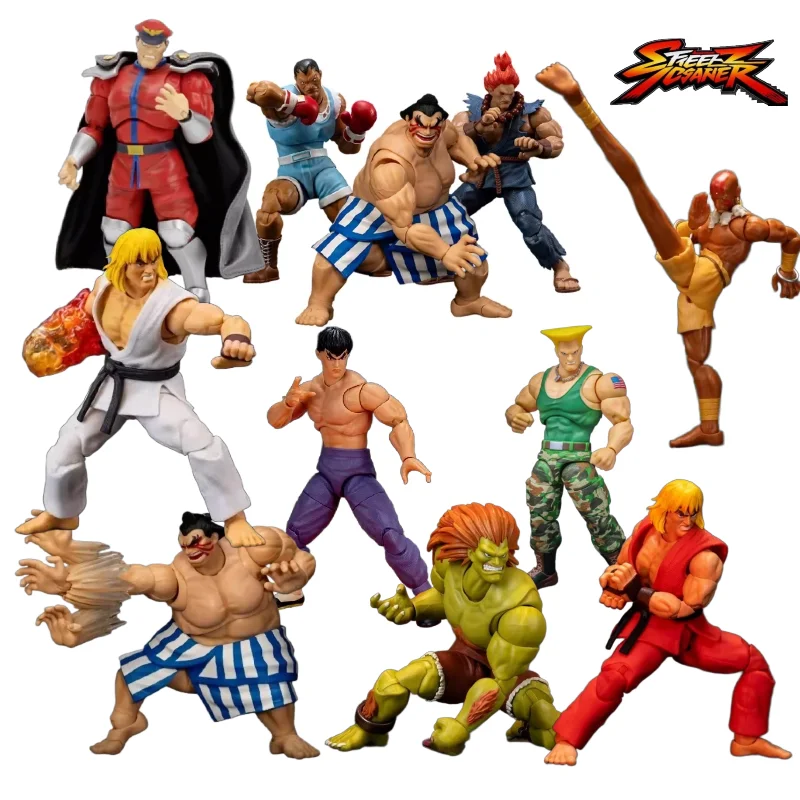 【In Stock】Street Fighter Edmund 1/12 Sumo Honda Vega Chunli Long Ken Feilong 6inch Movable Action Figure Anime Model Collection
【In Stock】Street Fighter Edmund 1/12 Sumo Honda Vega Chunli Long Ken Feilong 6inch Movable Action Figure Anime Model Collection