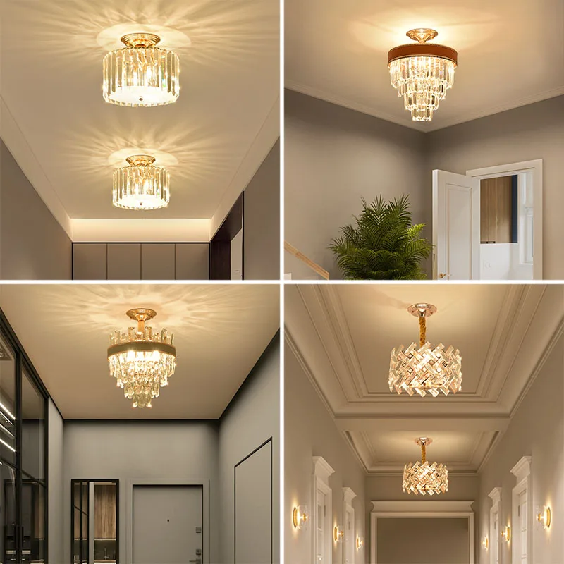 Light Luxury Crystal Small Chandelier Aisle Lamp Corridor Entrance Entrance Foyer Modern Minimalist Balcony Stairwell Lighting
Light Luxury Crystal Small Chandelier Aisle Lamp Corridor Entrance Entrance Foyer Modern Minimalist Balcony Stairwell Lighting