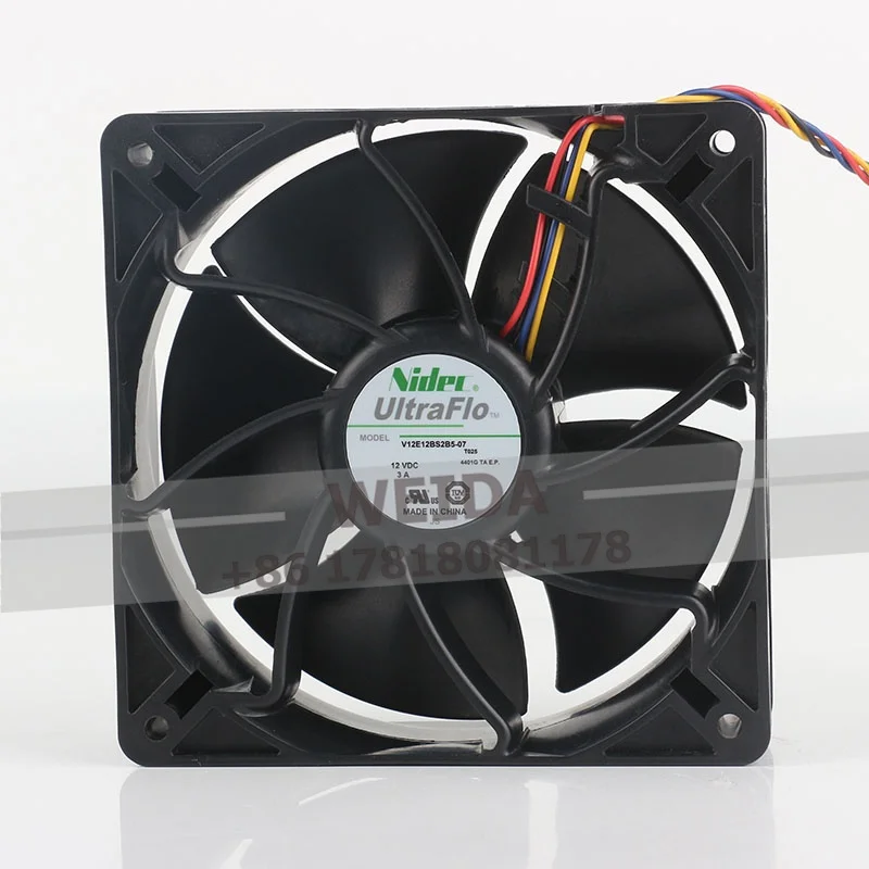 Nidec DC12V 3A AC EC 12038 High air volume 120X120X38MM server 12CM inverter cabinet 4-wire V12E12BS2B5-07 cooling fan
Nidec DC12V 3A AC EC 12038 High air volume 120X120X38MM server 12CM inverter cabinet 4-wire V12E12BS2B5-07 cooling fan