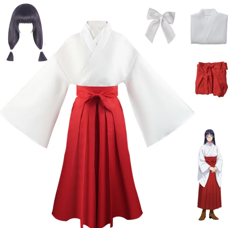 Iroi Utahime Cosplay Costume Anime Jujutsu Kaisen Utahime Iroi Kimono Uniform Wig Full Suit Halloween Costume for Women
Iroi Utahime Cosplay Costume Anime Jujutsu Kaisen Utahime Iroi Kimono Uniform Wig Full Suit Halloween Costume for Women
