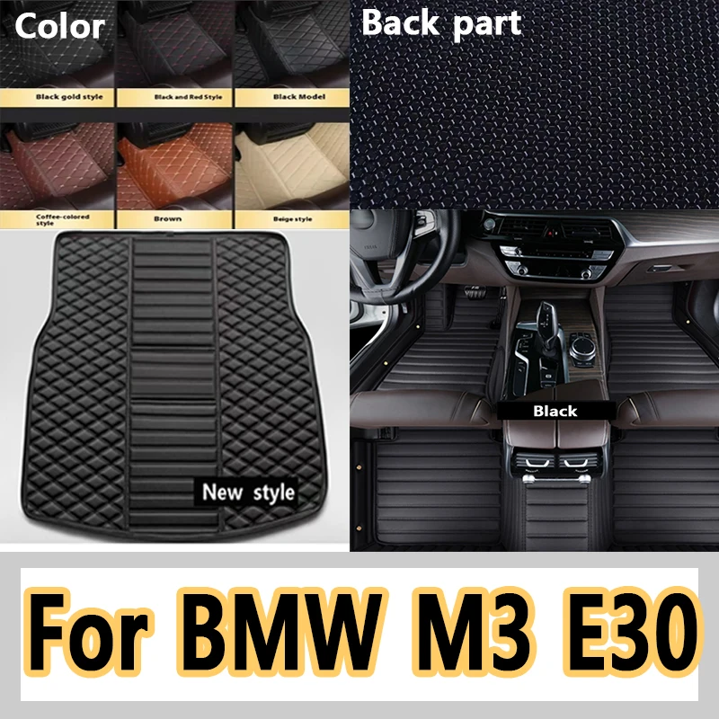 Роскошный автомобильный коврик для BMW M3 E30 1986 ~ 1971 5 мест Coupé Кожаные коврики Полный чехол Защитный ковер Грязь Автомобильные аксессуары
Роскошный автомобильный коврик для BMW M3 E30 1986 ~ 1971 5 мест Coupé Кожаные коврики Полный чехол Защитный ковер Грязь Автомобильные аксессуары