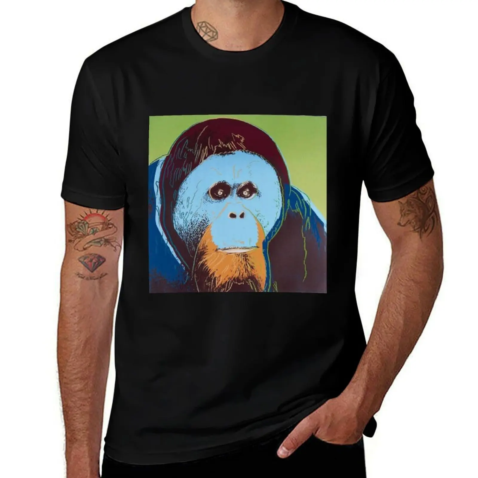 Orangutan by Andy Warhol T-Shirt Casual Loose Daily Wear T-Shirt
Orangutan by Andy Warhol T-Shirt Casual Loose Daily Wear T-Shirt