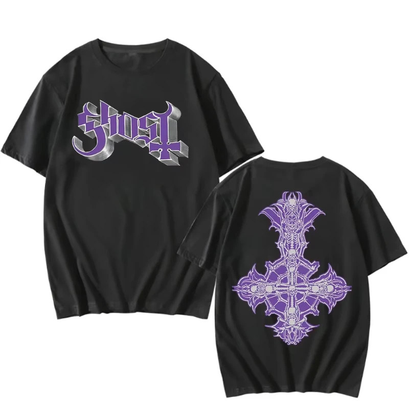 2025 New Summer Chrome Purple Skeletá Tee Ghost Band Hip Hop T-Shirt Men Women Heavy Metal Streetwear Round Neck Graphic Cotton
2025 New Summer Chrome Purple Skeletá Tee Ghost Band Hip Hop T-Shirt Men Women Heavy Metal Streetwear Round Neck Graphic Cotton