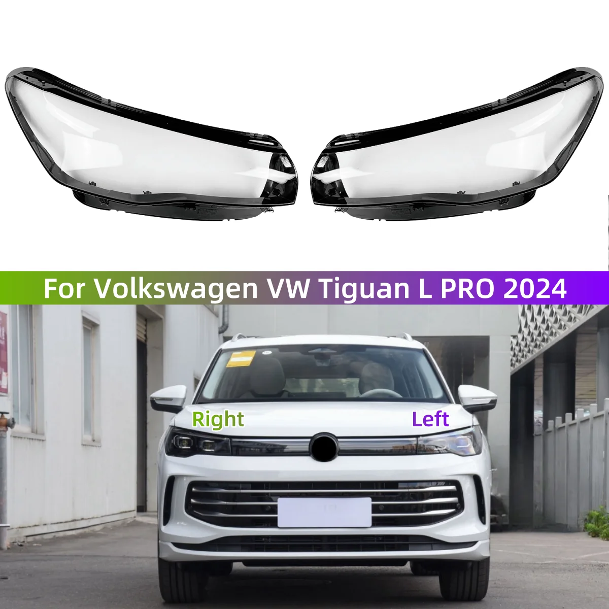 For Volkswagen VW Tiguan L PRO 2024 Headlight Cover Car Headlamp Lens Glass Replacement Front Lights Auto Shell
For Volkswagen VW Tiguan L PRO 2024 Headlight Cover Car Headlamp Lens Glass Replacement Front Lights Auto Shell