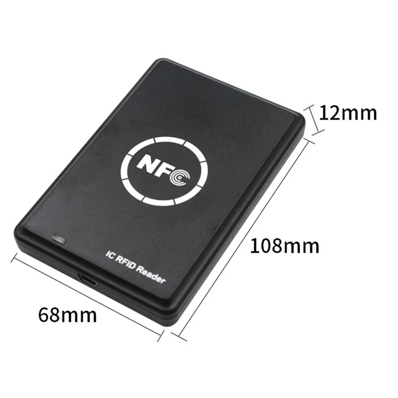 B37B-IC RFID Card Reader RFID Copier Duplicator NFC Smart Card Reader Writer 13.56Mhz Encrypted Programmer
B37B-IC RFID Card Reader RFID Copier Duplicator NFC Smart Card Reader Writer 13.56Mhz Encrypted Programmer
