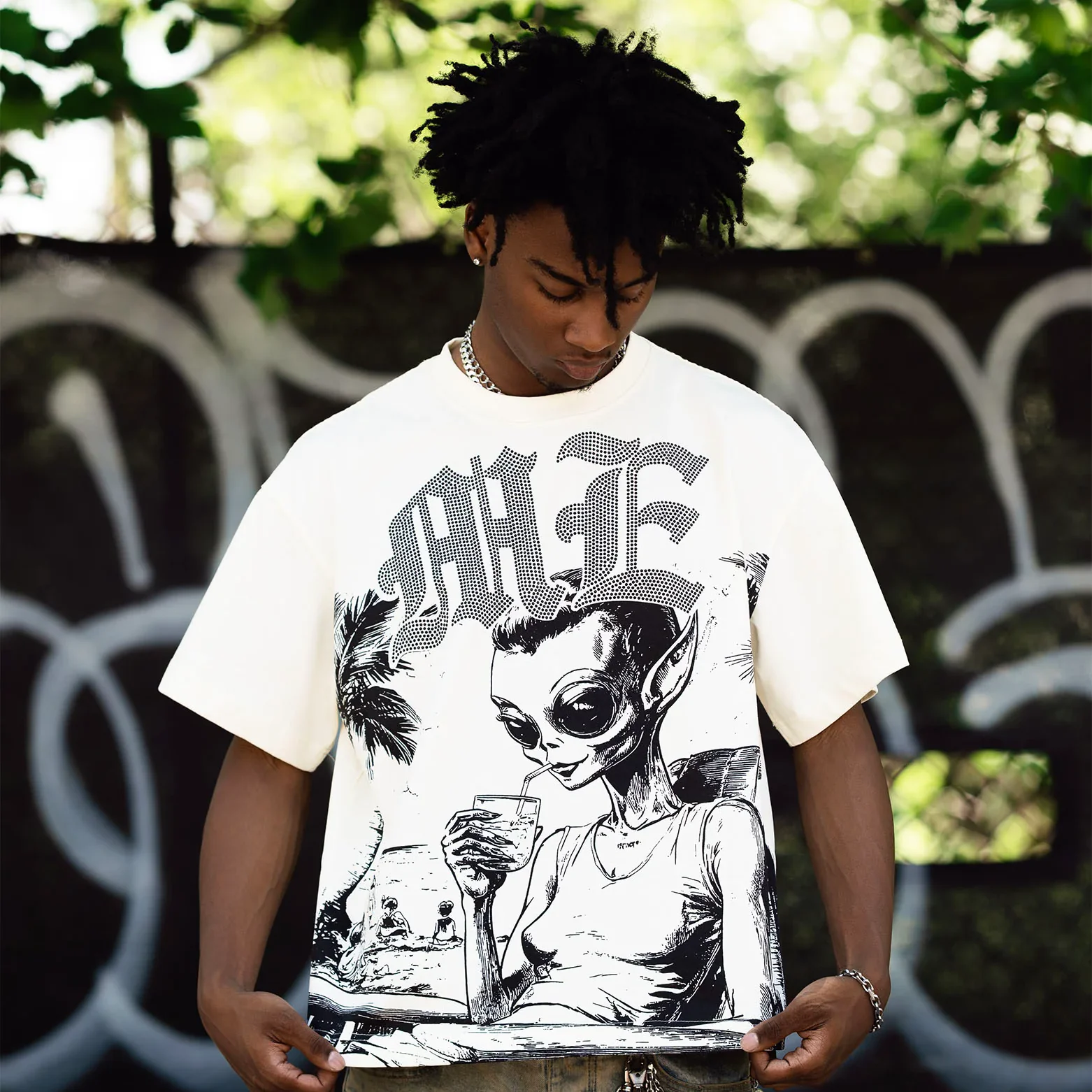 American Fashion Men's T-shirts Hip Hop Rap Hot Diamond Mixed EMOTION T-shirts High Street Loose Casual Cotton Tops
American Fashion Men's T-shirts Hip Hop Rap Hot Diamond Mixed EMOTION T-shirts High Street Loose Casual Cotton Tops