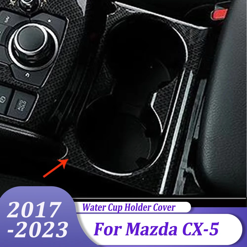 Car Sticker Front Water Cup Holder Frame Panel Decal Cover Trim Accessories For Mazda CX-5 CX5 KF 2017-2020 2021 2022 2023
Car Sticker Front Water Cup Holder Frame Panel Decal Cover Trim Accessories For Mazda CX-5 CX5 KF 2017-2020 2021 2022 2023