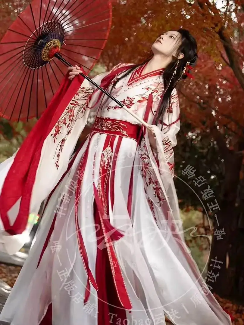 New Wei Jinfeng Heavy Industry Embroidery Xianxia Style Costume Drama Film And Television Couple's Clothing Halloween Carnival
New Wei Jinfeng Heavy Industry Embroidery Xianxia Style Costume Drama Film And Television Couple's Clothing Halloween Carnival