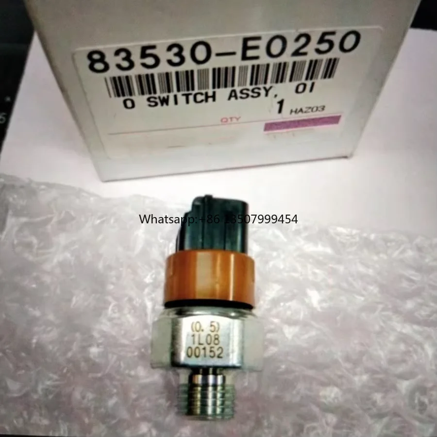 P11C J05E J08E Oil Pressure Sensor 83530-E0250 83530E0250 83530-E0220 for Hino Diesel Engine Spare Parts Excavator Accessories
P11C J05E J08E Oil Pressure Sensor 83530-E0250 83530E0250 83530-E0220 for Hino Diesel Engine Spare Parts Excavator Accessories