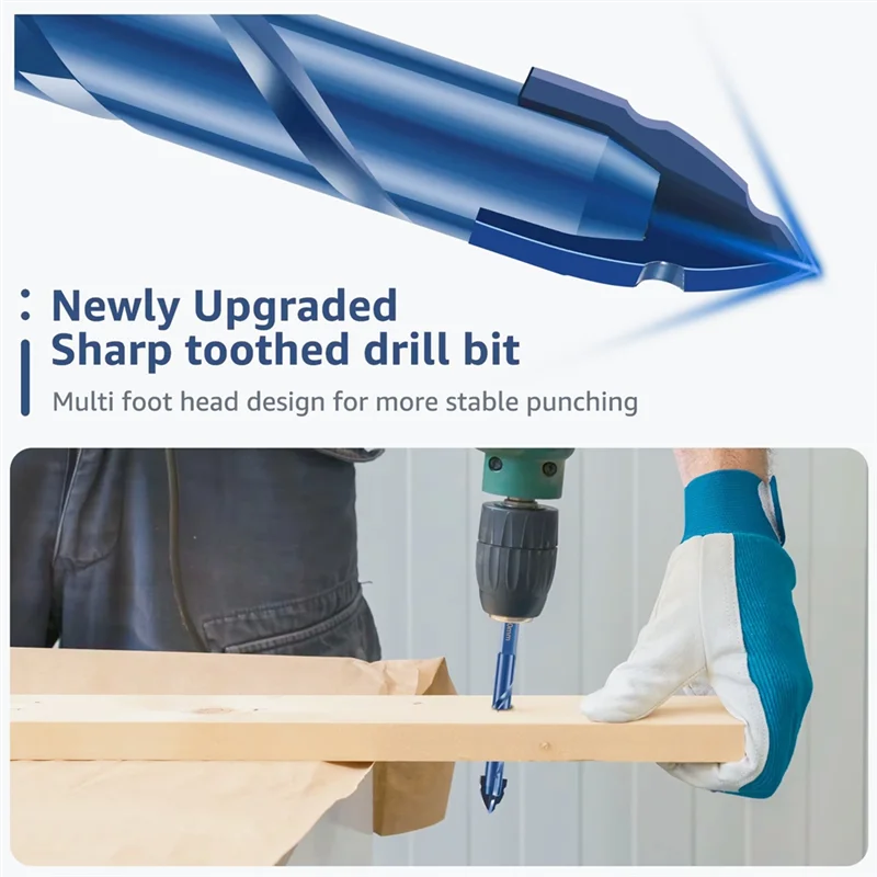 Flash Trend 8Pcs Serrated Masonry Drill Bit Concrete Drill Bits For Tile Glass Metal Brick Wood Drill Bits For Tiles And
Flash Trend 8Pcs Serrated Masonry Drill Bit Concrete Drill Bits For Tile Glass Metal Brick Wood Drill Bits For Tiles And