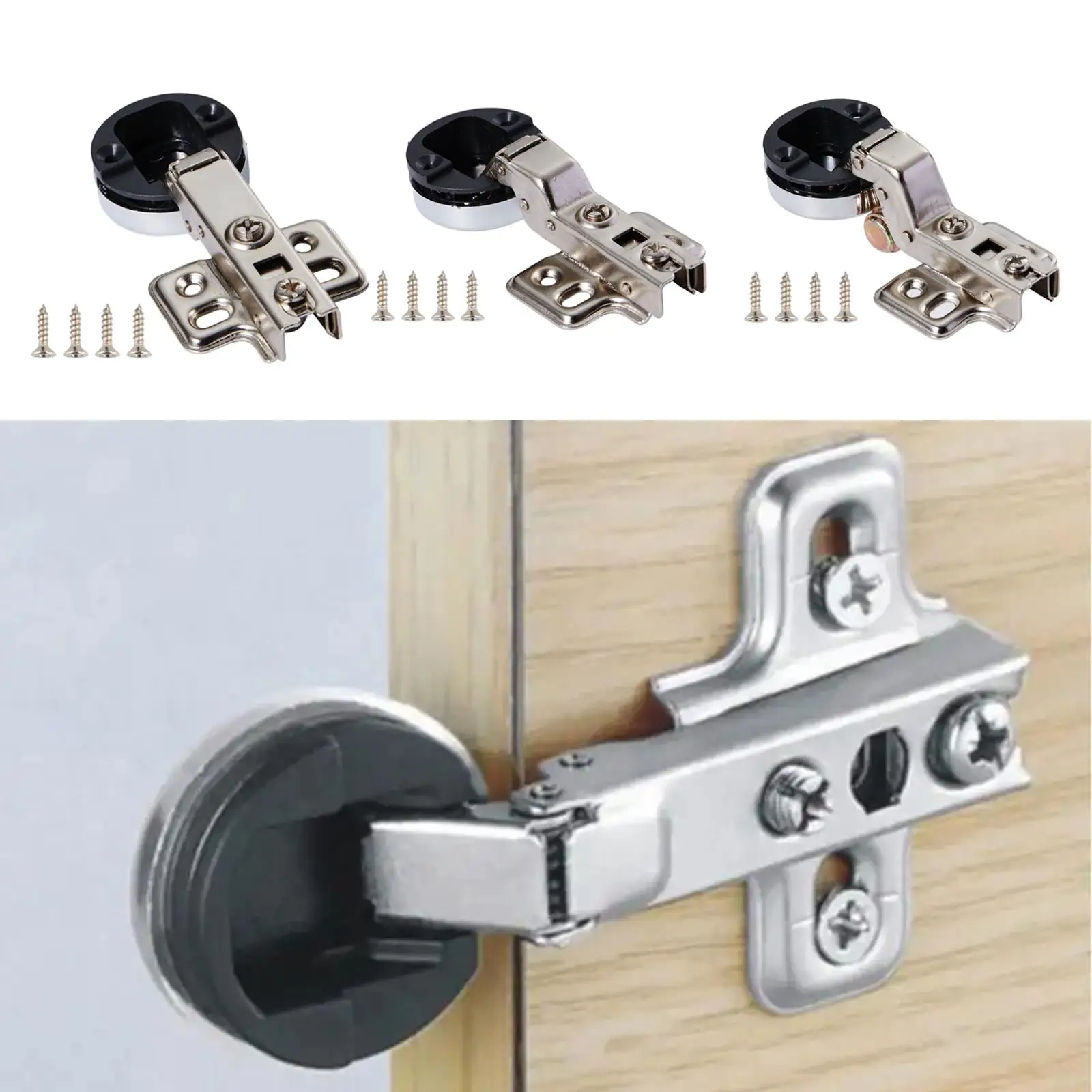 Concealed Glass Door Hinge Soft Closing Steel Furniture Cabinet Hinges with Screws for Home Kitchen Cabinet and Cupboard
Concealed Glass Door Hinge Soft Closing Steel Furniture Cabinet Hinges with Screws for Home Kitchen Cabinet and Cupboard